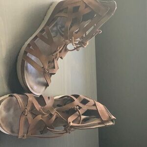 Brown Strappy Sandals